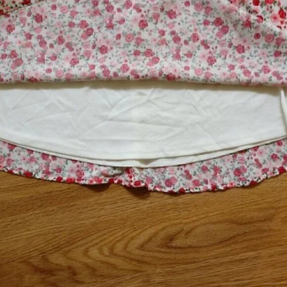 🍒Floral Flowing Skirt - Picture 4 of 7